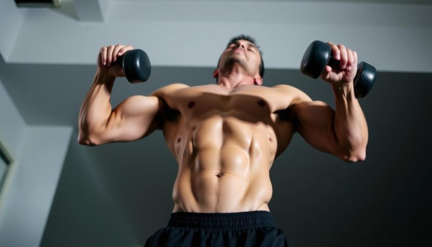 Lateral Lifts Dumbbell