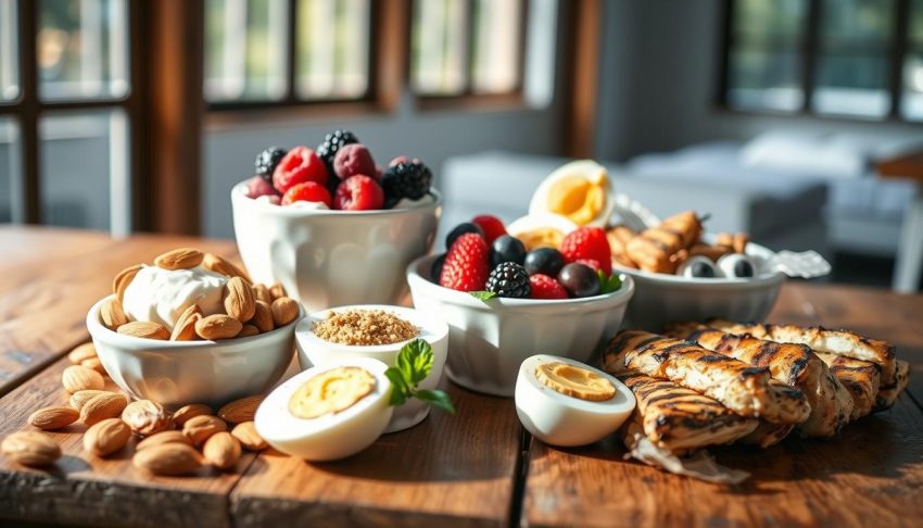 high protein diet snacks